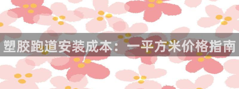 红足一一世:塑胶跑道安装成本:一平方米价格指南
