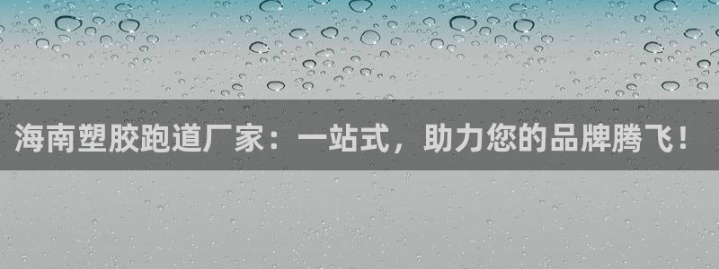 红足一1世手机版新皇冠：海南塑胶跑道厂家：一站式，助力您的品牌腾飞！